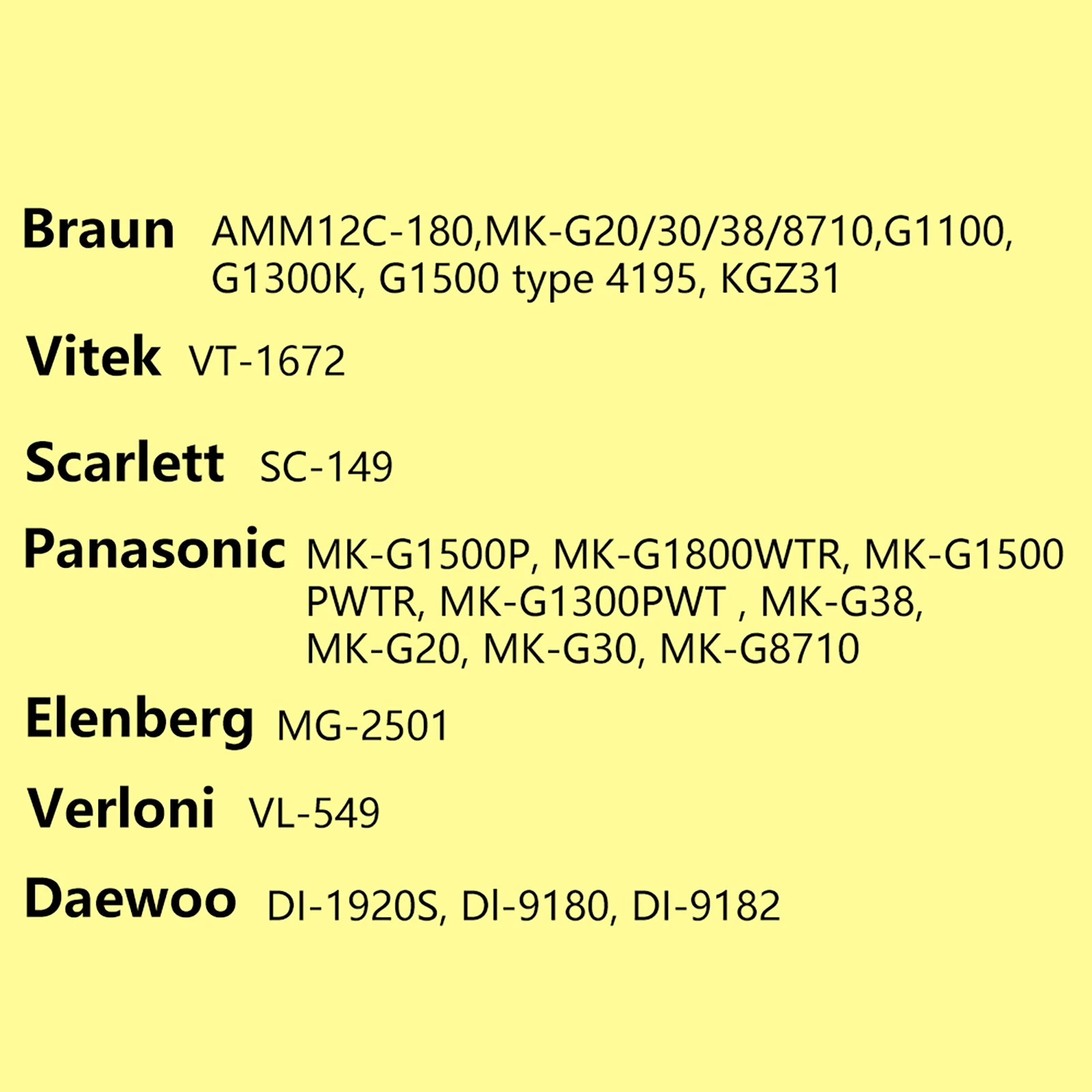 Lame de hachoir à viande TASP 67000899 pour Braun G1100 G1300 Panasonic MK-G20 Daewoo DI-1920S Vitek VT-1672 Scarlett 3 pièces