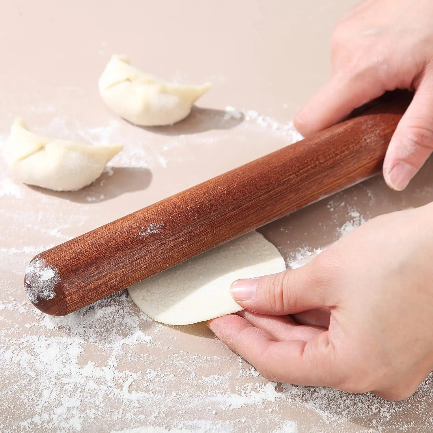 Rouleau à pâtisserie français en bois