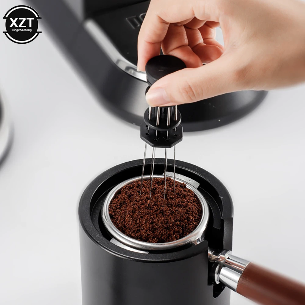 Doseur de café aiguilles en acier inoxydable expresso poudre agitateur distributeur niveleur WDT outils