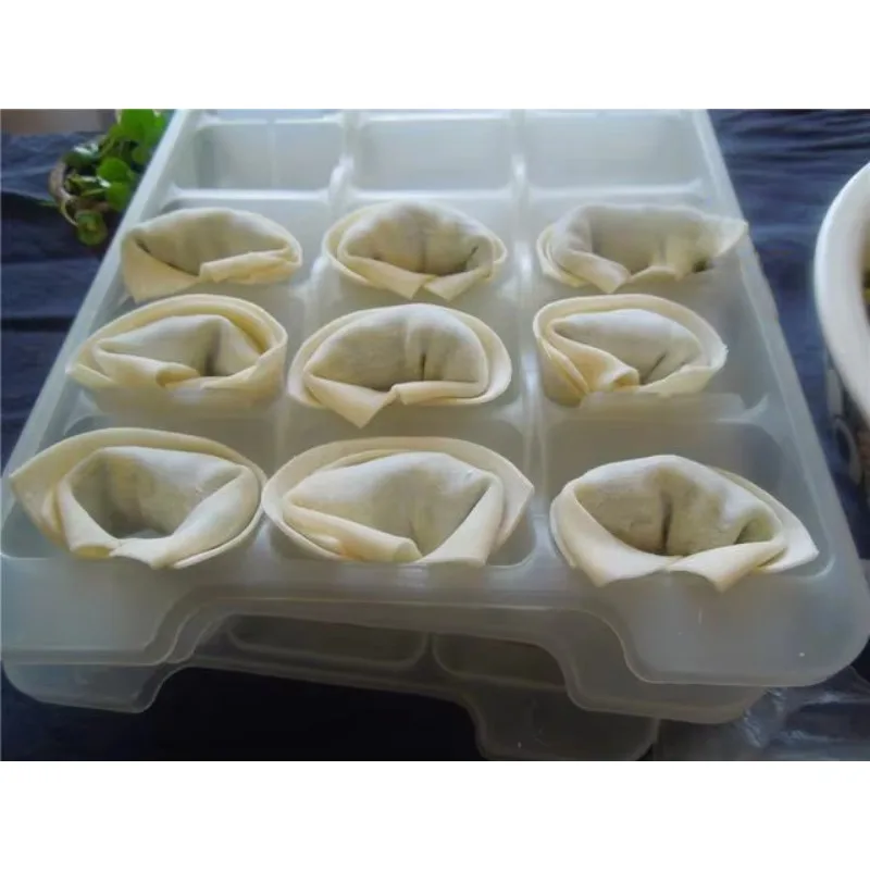 Machine de transformation alimentaire entièrement automatique pour la fabrication de wontons 220V