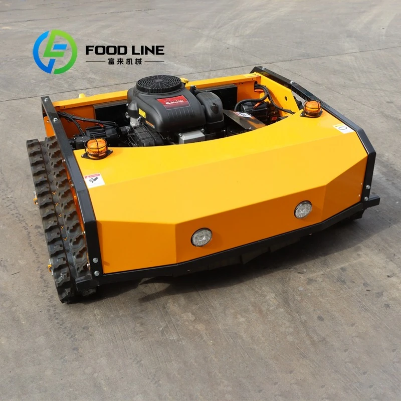 Robot tondeuse à gazon télécommandé personnalisé, coupe-herbe industriel sans fil à moteur essence pour jardin, parcours de golf, cour, ferme 550 800 1000