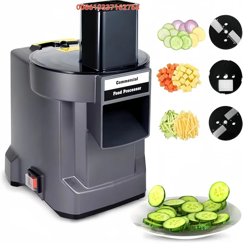 Robot culinaire commercial 4-en-1 multifonctionnel électrique : hachoir
