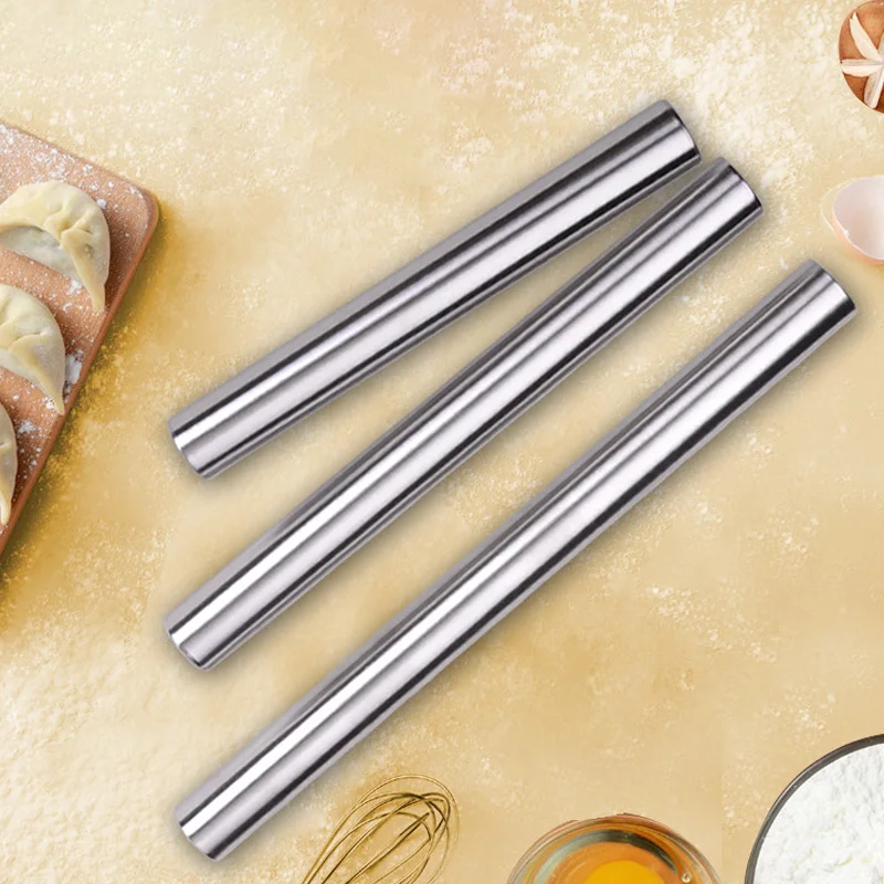 Rouleau à rouler antiadhésif en acier inoxydable