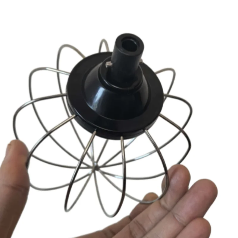 Batteur à œufs en acier inoxydable (connecteur en plastique) pour robot pâtissier Klarstein / Andrew James / Canwood