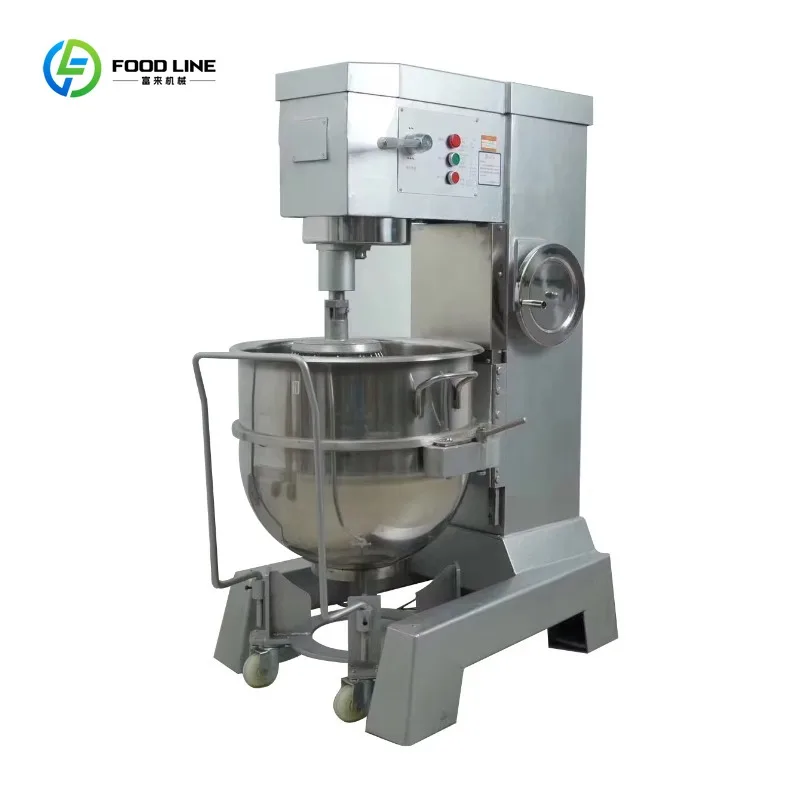 Mélangeur à spirale à fréquence variable 20L en acier inoxydable 1