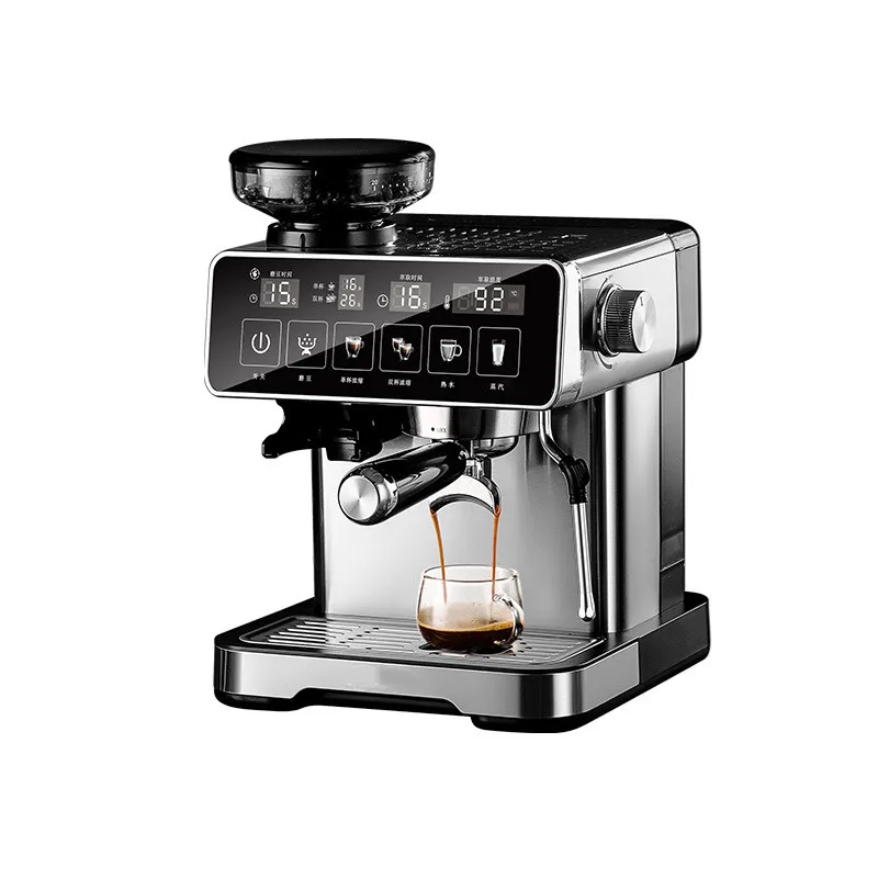 Machine à expresso 20Bar avec mousseur à lait – Cafetière entièrement automatique