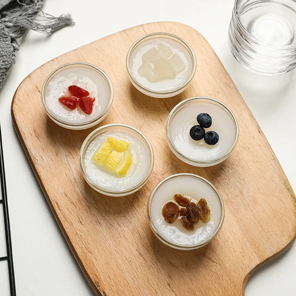 Mini bol en verre multi-usages résistant à la chaleur pour aliments