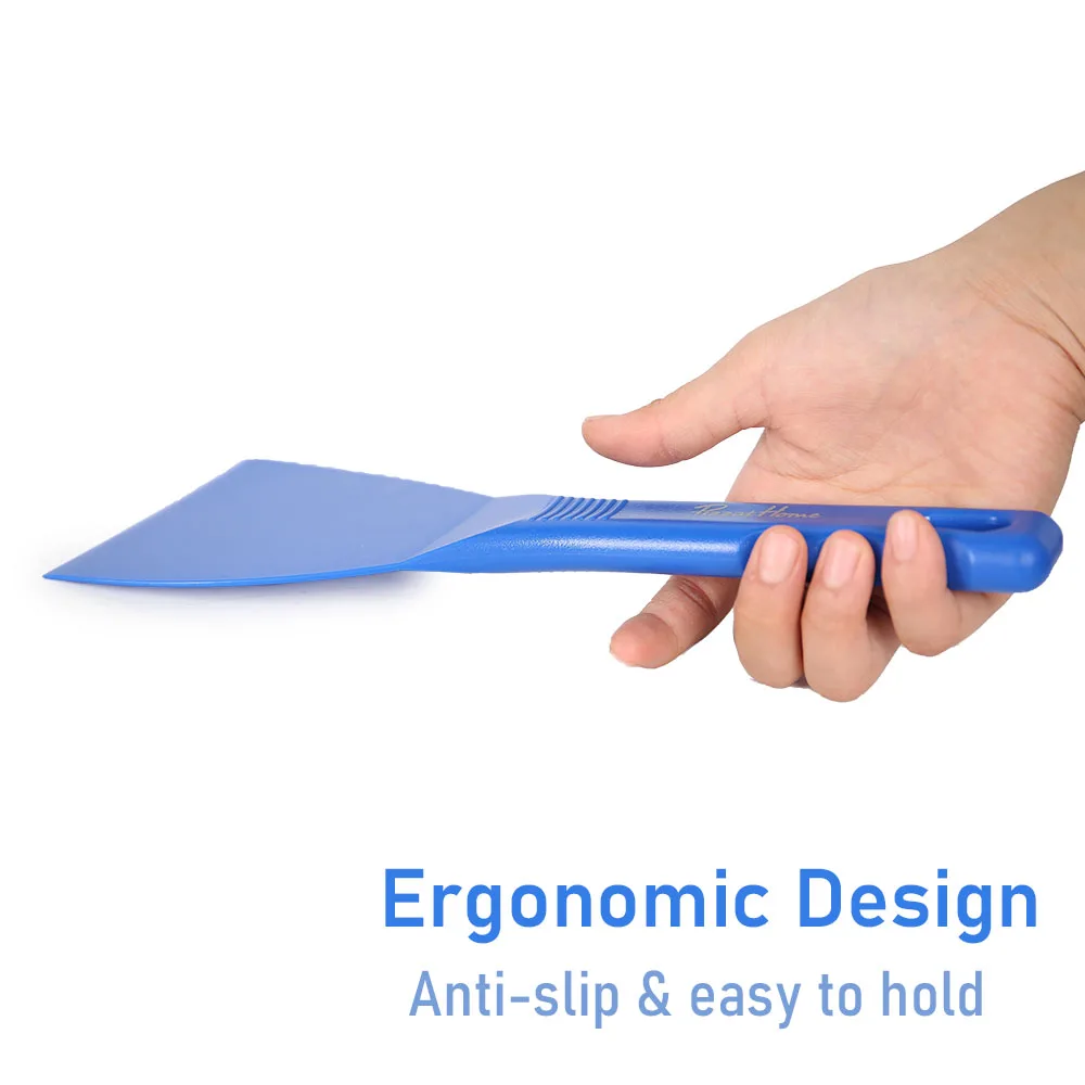 Pizzathome grattoir Flexible Anti-chaleur spatule antichoc de qualité alimentaire antiadhésif résistant aux rayures