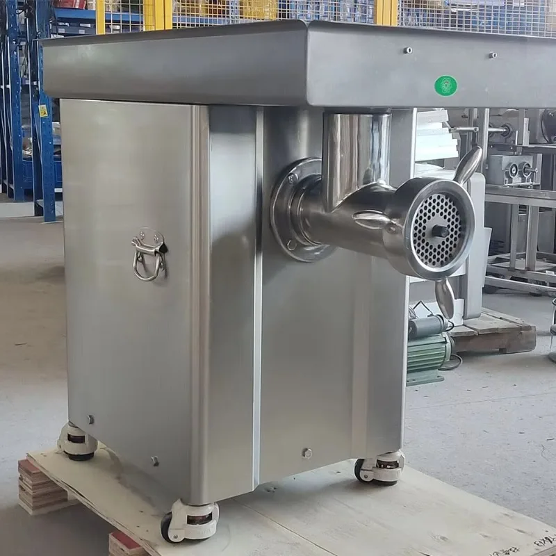 Hachoir à viande électrique en acier inoxydable