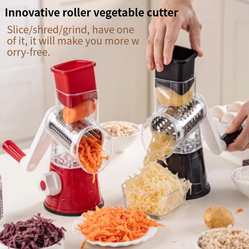 Machine de découpe de légumes manuelle 3 en 1