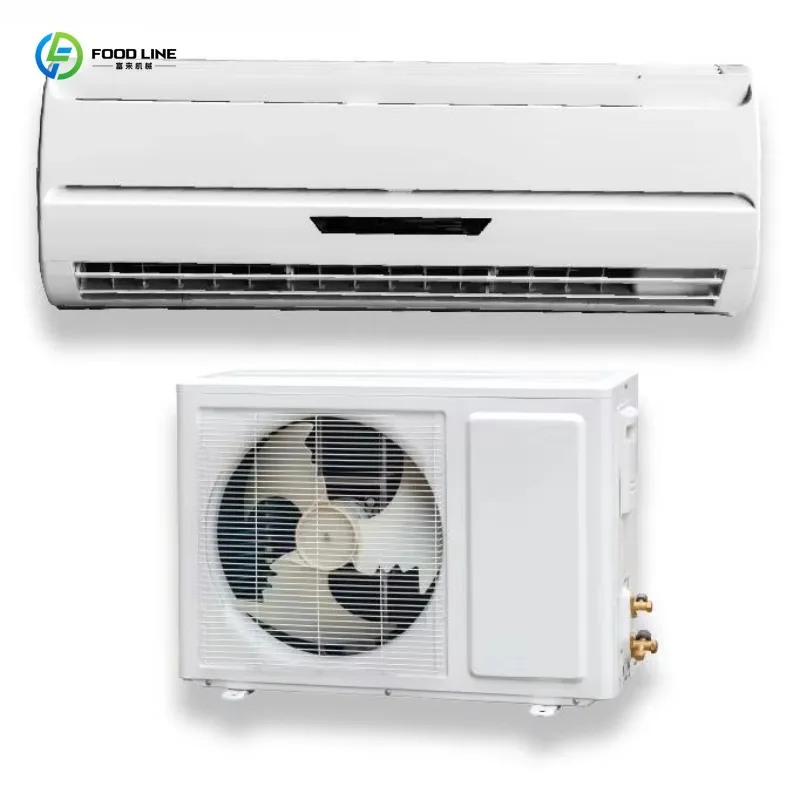 Climatiseur solaire hors réseau monté sur toit, unité de refroidissement solaire DC pour maison et camping-car