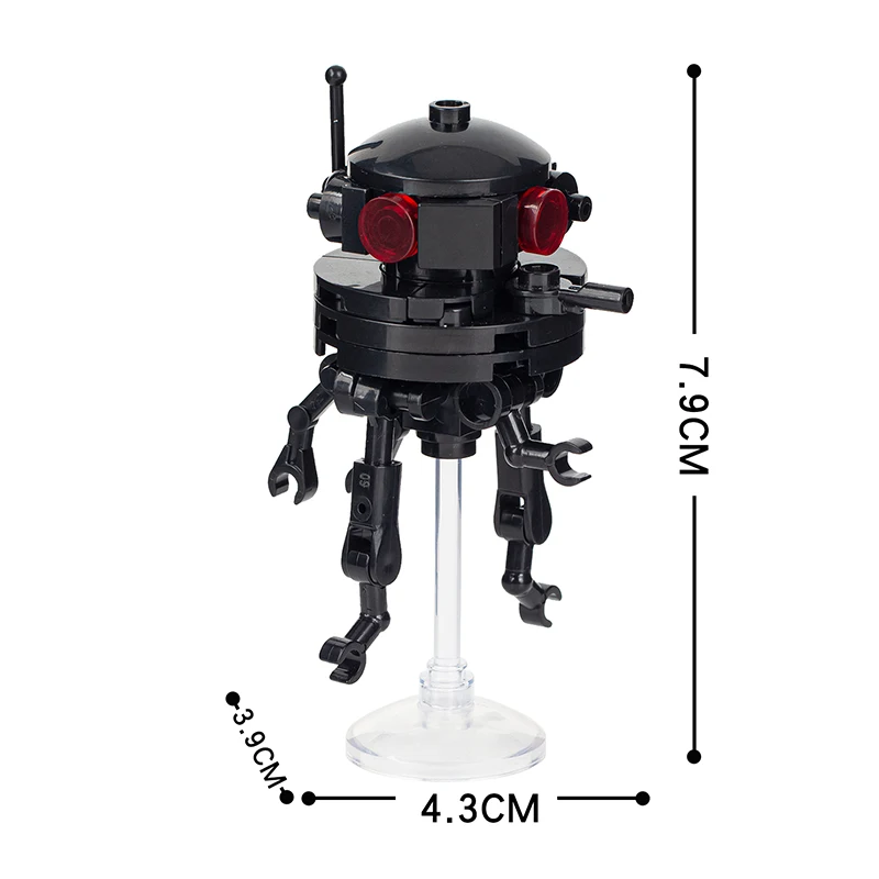 MOOGHTS-Série de robots Space VANpour enfants et adultes, jouet de bricolage, briques MOC, diorama, ensembles de nuits de construction, cadeau de décoration Montessori
