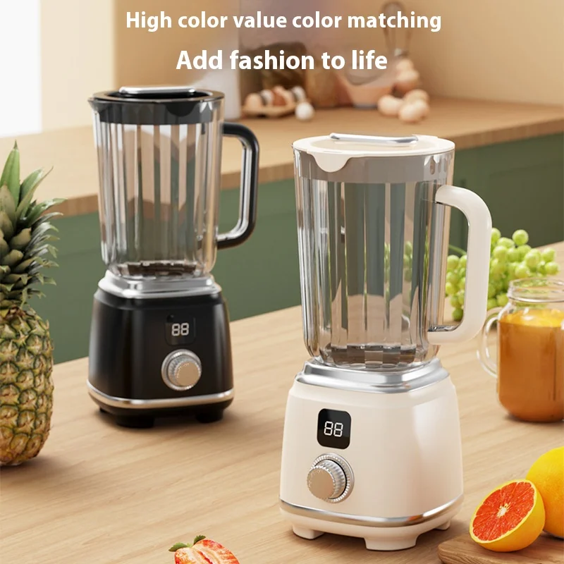 Nouveau Blender Domestique 10 Lames 3000mAH Multifonctionnel Extracteur de Jus Broyeur de Glace Taux de Extraction Élevé Outils de Cuisine