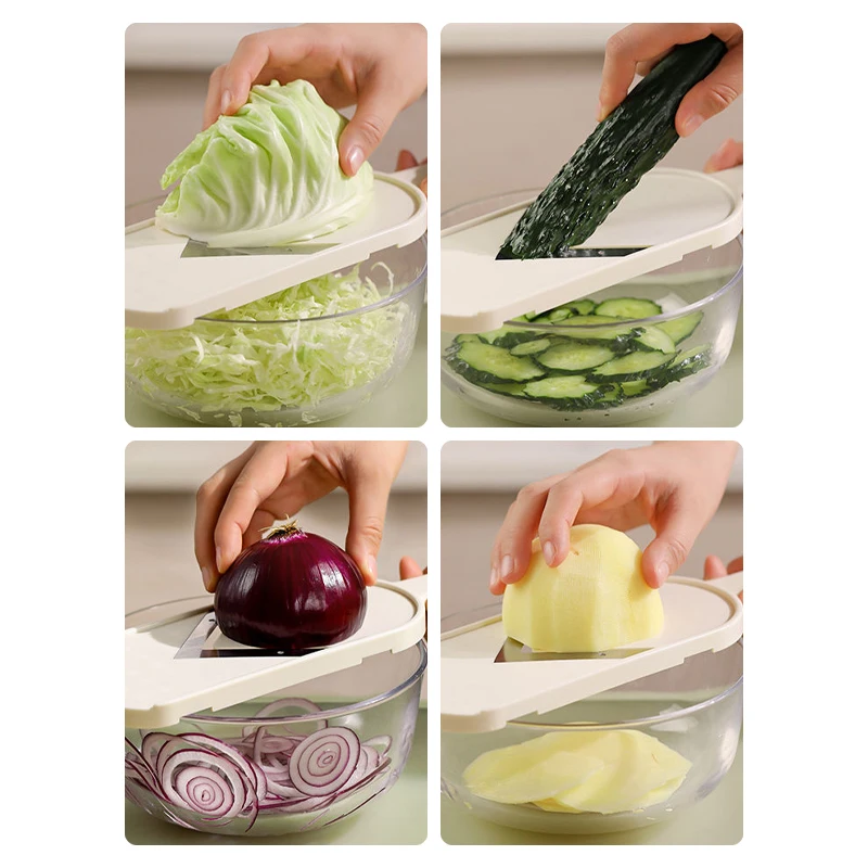 Coupe-légumes et râpe à chou