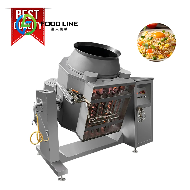 Robot de cuisson automatique intelligent personnalisé pour la préparation de plats sautés