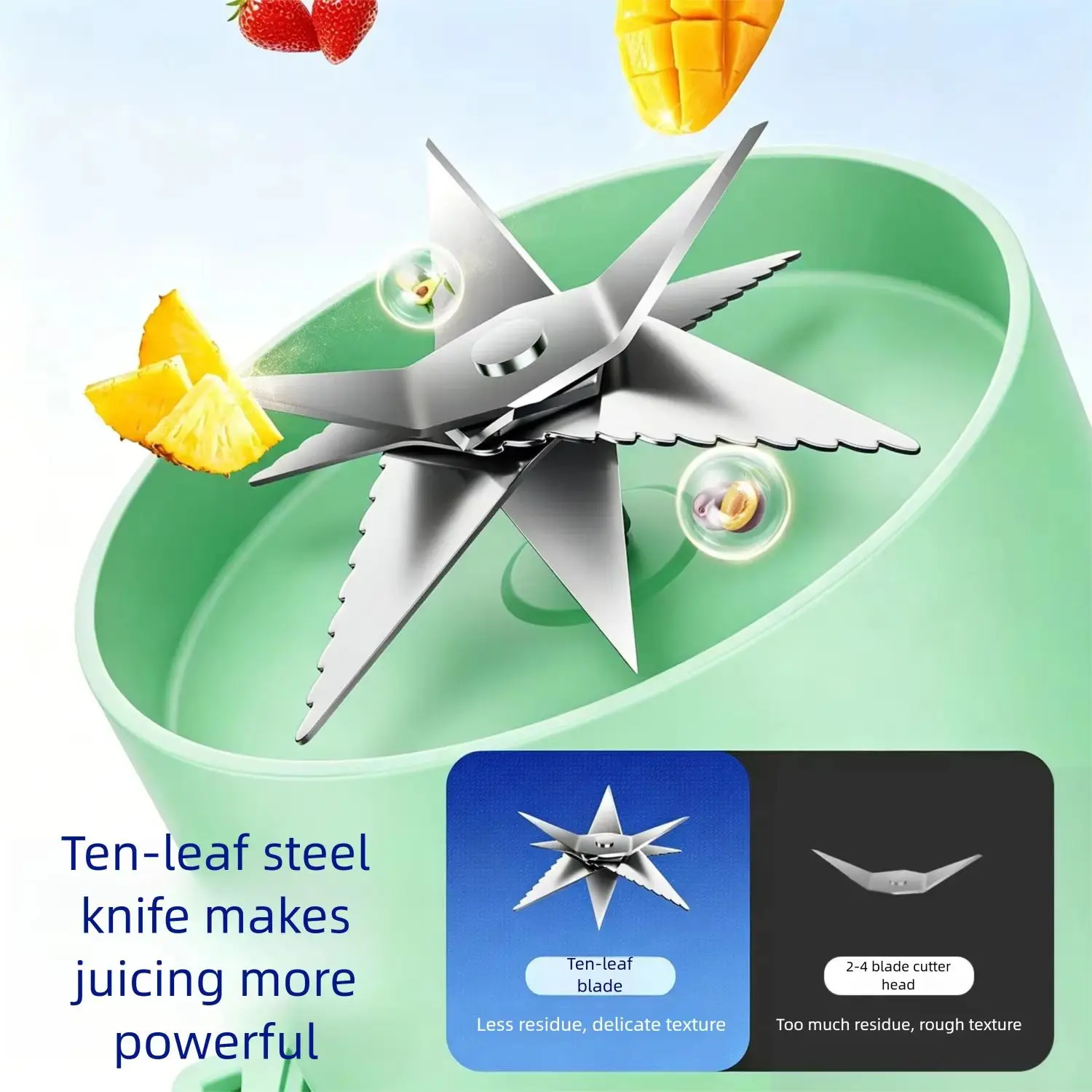 Mixeur Électrique Portable pour Fruits