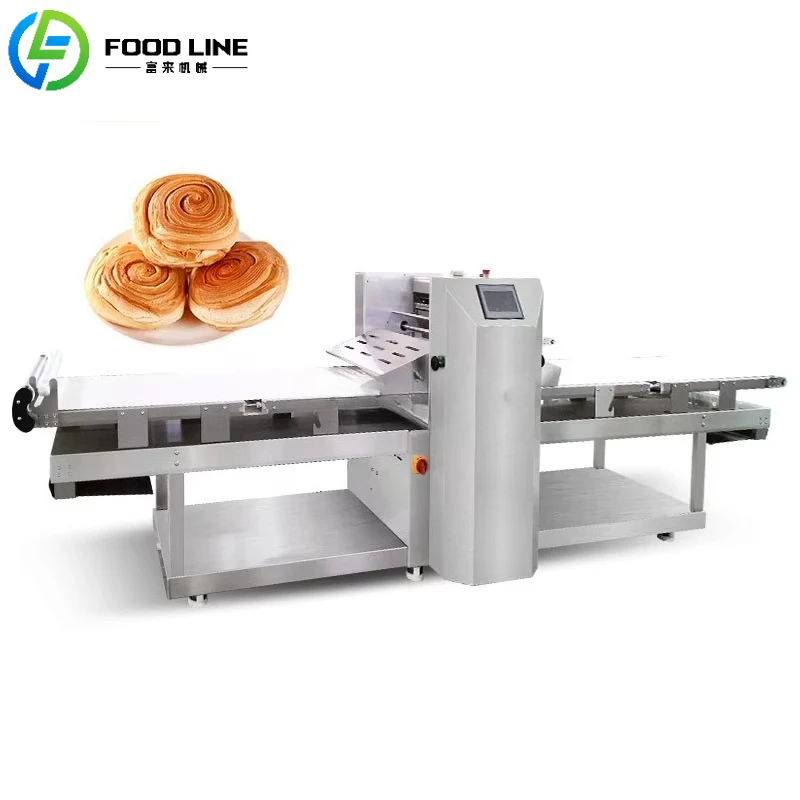 Machine de fabrication de pâtisserie feuilletée automatique personnalisée - Équipement en acier inoxydable pour un usage quotidien dans les hôtels/pâtisserie