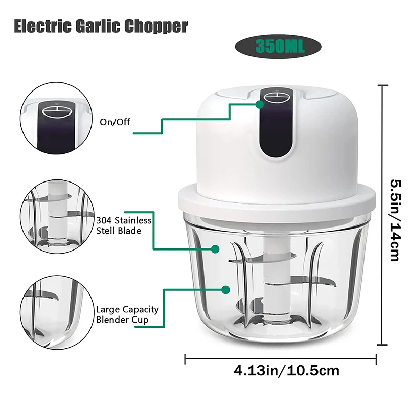 Mini hachoir à ail, robot culinaire