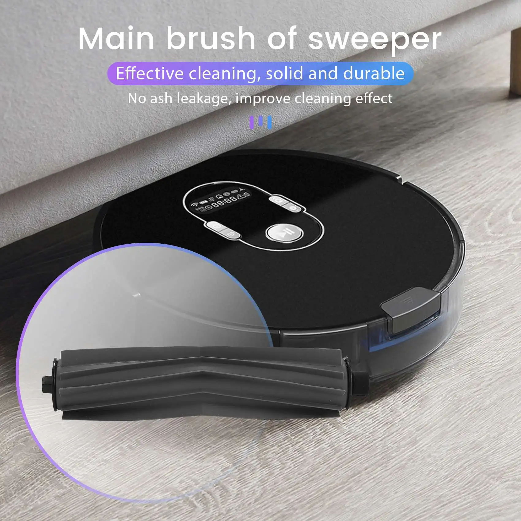 Remplacement de pièces de filtre HEPA pour Silvercrest, brosse principale, brosse latérale, aspirateur robot, SSR1, SSRA1, ILife