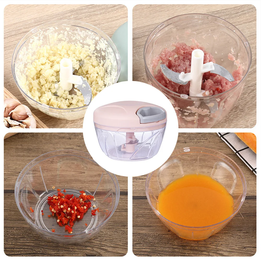 Hachoir alimentaire manuel anti-éclaboussures