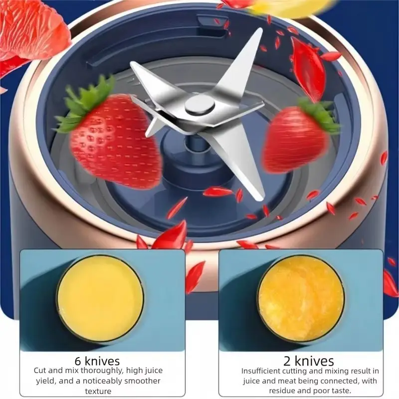 Mixeur portable pour jus de fruits