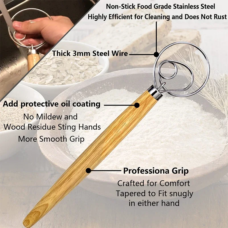 Batteur à œufs danois, accessoires et outils de cuisson