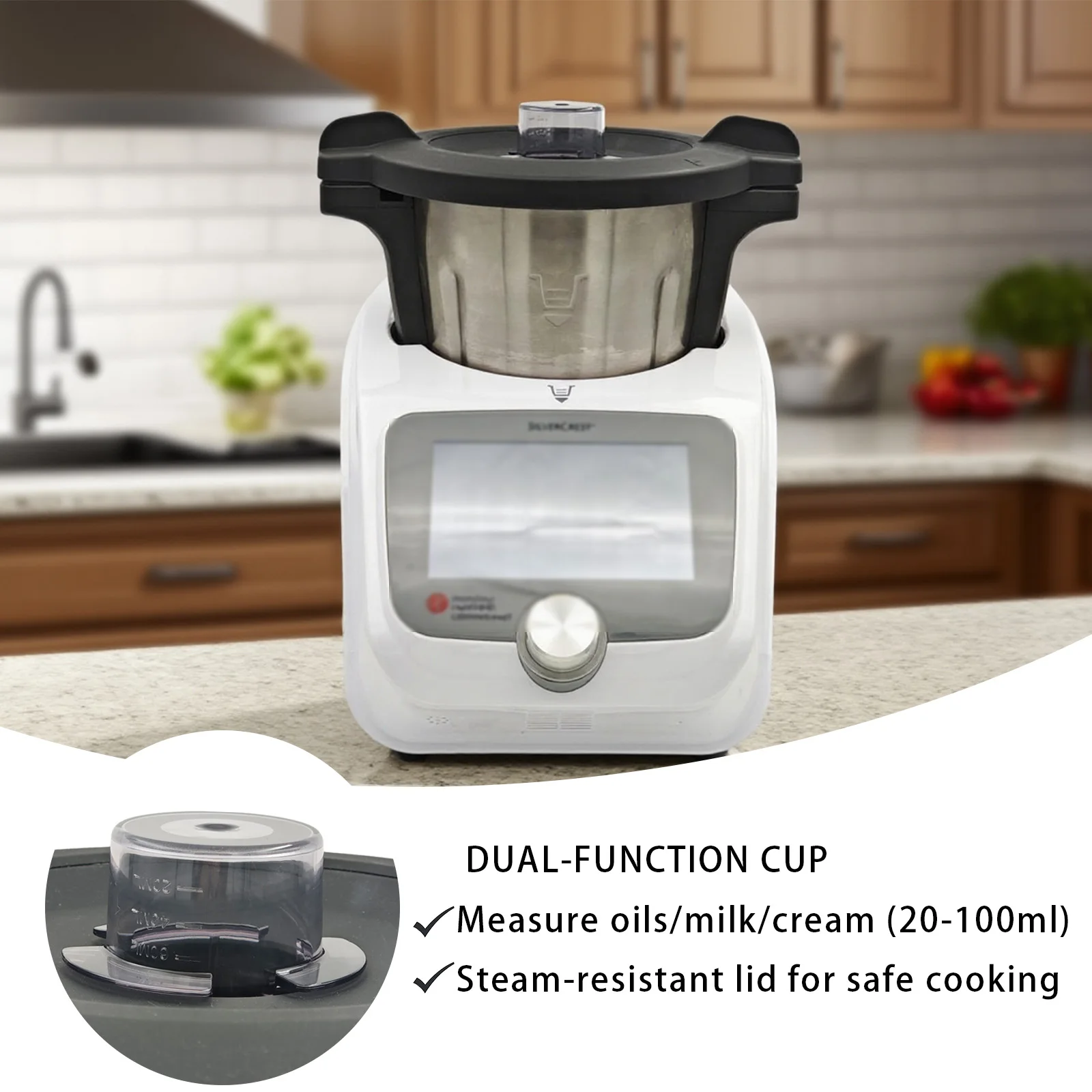 Couvercle de tasse à mesurer de 100ML