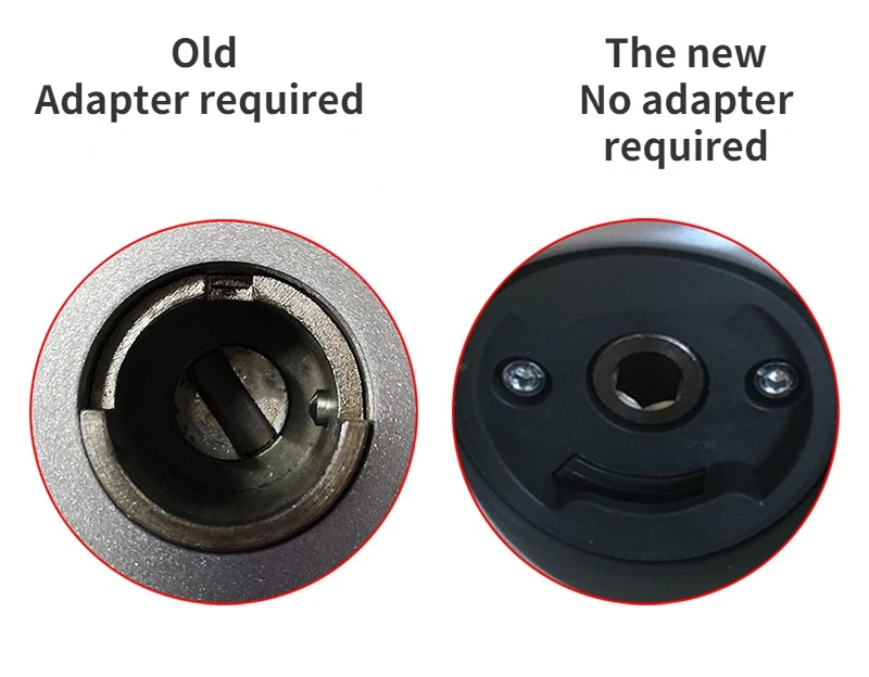 Adaptateur en aluminium pour machine de cuisine