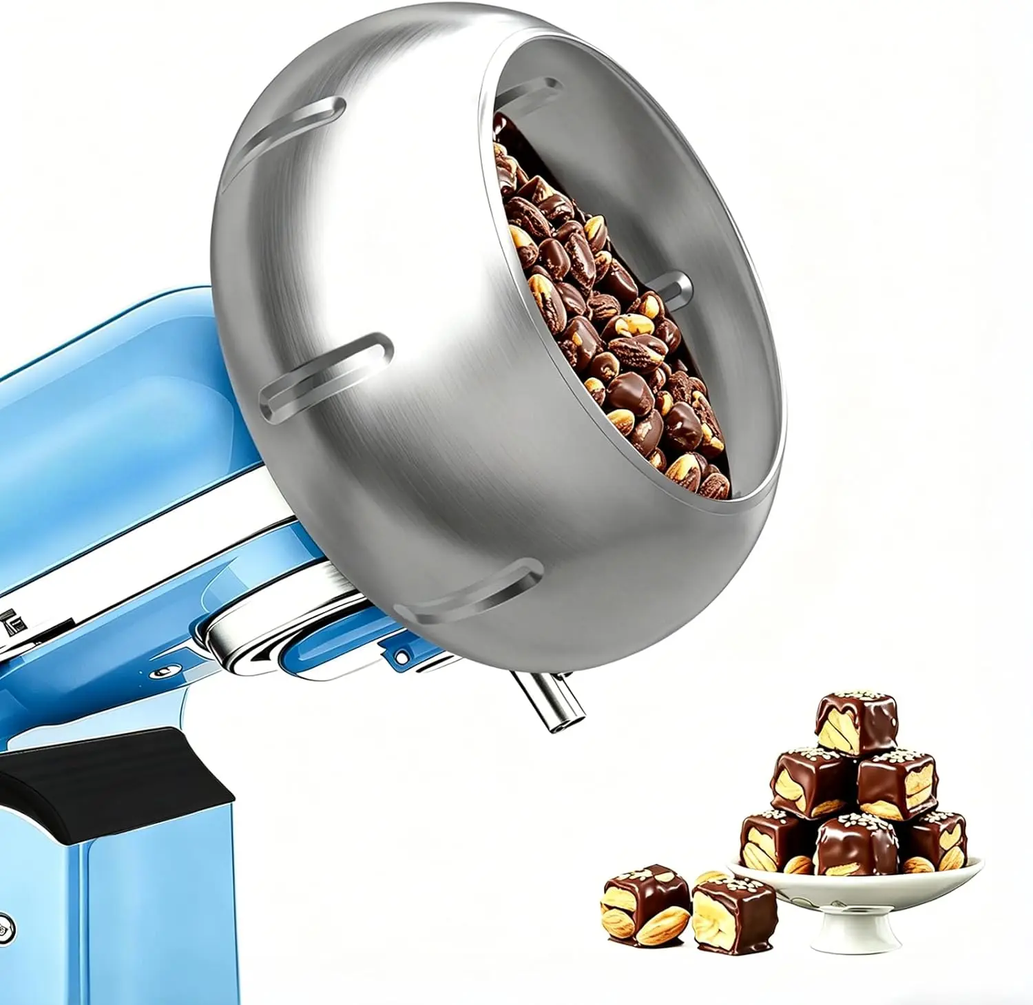 Accessoire pour enrober les bonbons au chocolat pour KitchenAid