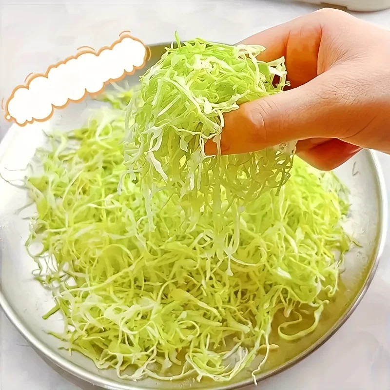 Trancheuse et broyeur de légumes ultra-fin pour salade