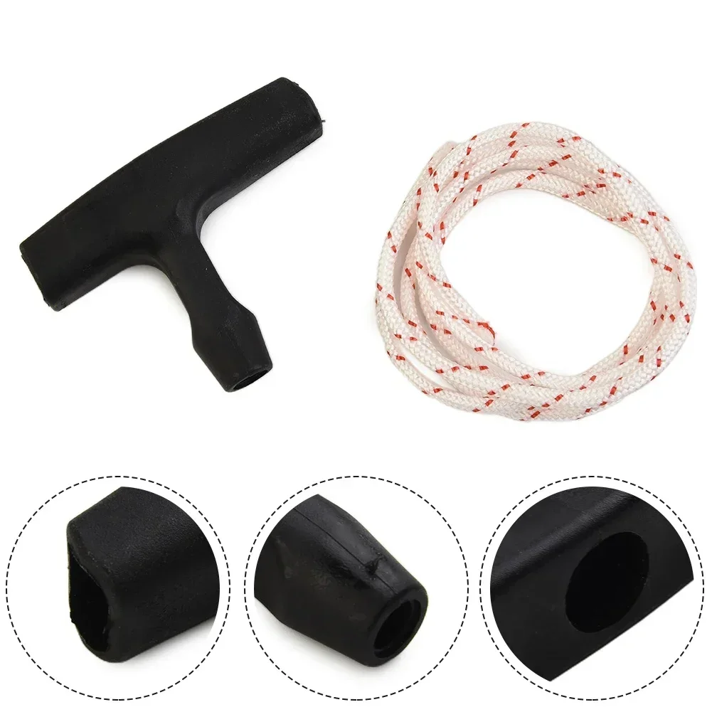 Poignée de démarreur à recul Elastostart avec corde de 4.5mm pour STIHL 051 051 064 066 076 084 088 BT360 MS380 MS381 MS640 MS650