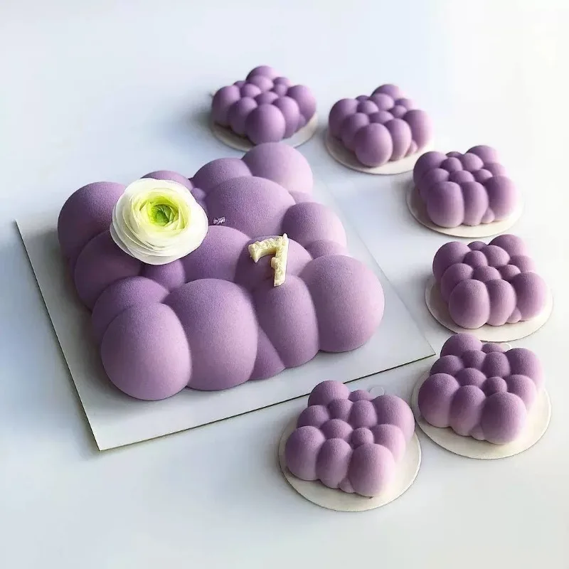 Moule à gâteau en Mousse nuage 3D en Silicone