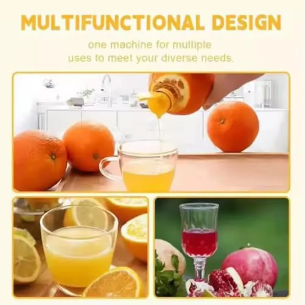 Presse-citron manuel, extracteur de jus de chaux transparent avec couvercle