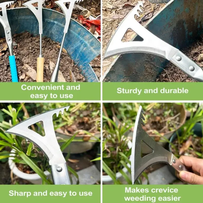 Outil de désherbage de jardin, désherbeur manuel, extracteur d'herbes, outil agricole pour l'élimination des mauvaises herbes, fournitures pour bonsaï, outil à main