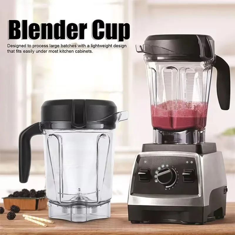 Tasse de mélangeur 2L 64oz à profil bas pour Vitamix 750 780 E320 E310 5200 5000 6300 7500 vm0100 vm0101vm 0102 vm0103