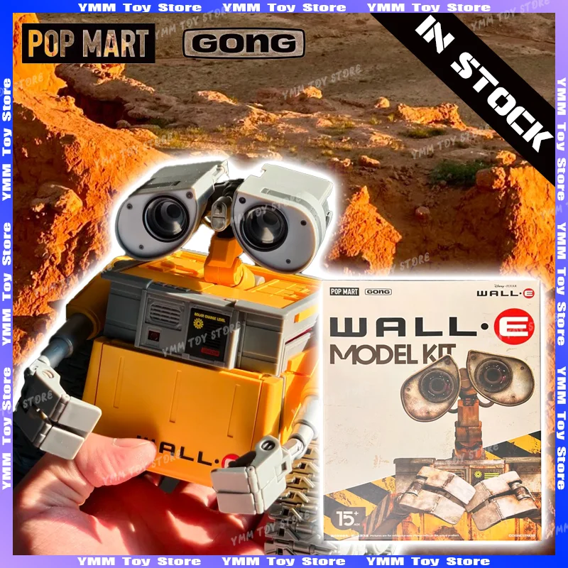 GONG Movie WALL-E Robot Mobilization Waste Allocation Load Lifter Earth Class Figures Assembled Model Kit Toys Collection Gifts