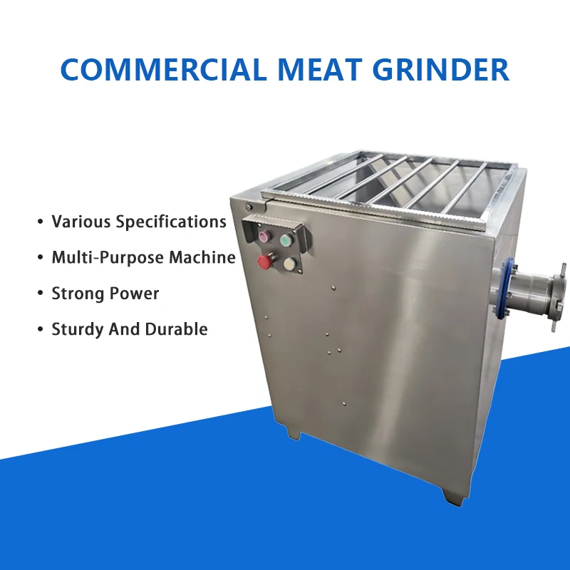 Machine à hacher la viande industrielle robuste et personnalisée