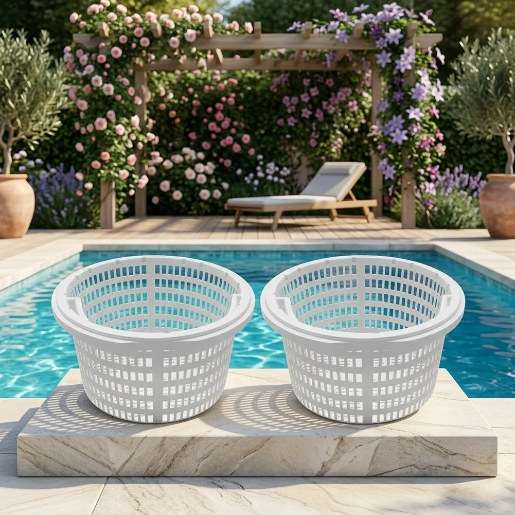 Panier de filtration pour piscine de 18 cm, protection de pompe, pour piscines, jardins, spas extérieurs, outils de collecte de saleté, accessoires