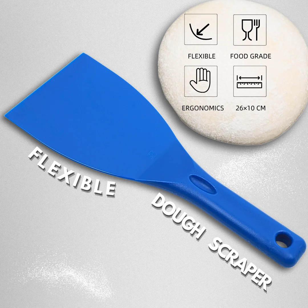 Spatule grattoir à pâte à Pizza Flexible