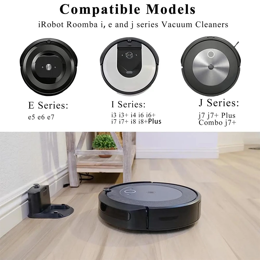 Pièces de rechange pour aspirateur Robot iRobot Roomba i & j & e Series i1 +/i2 +/i7 +/i8 +/j6 +/j7 +/j8 +/e5/e6, pièces de rechange pour brosses latérales