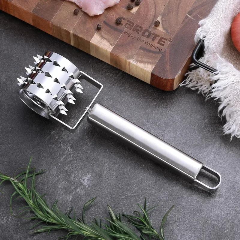 Attendrisseur de viande en acier inoxydable