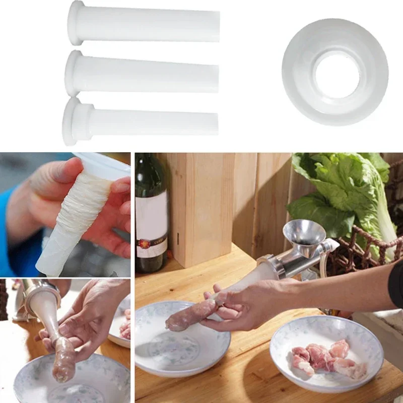 Hachoir à viande et tube de remplissage de saucisse