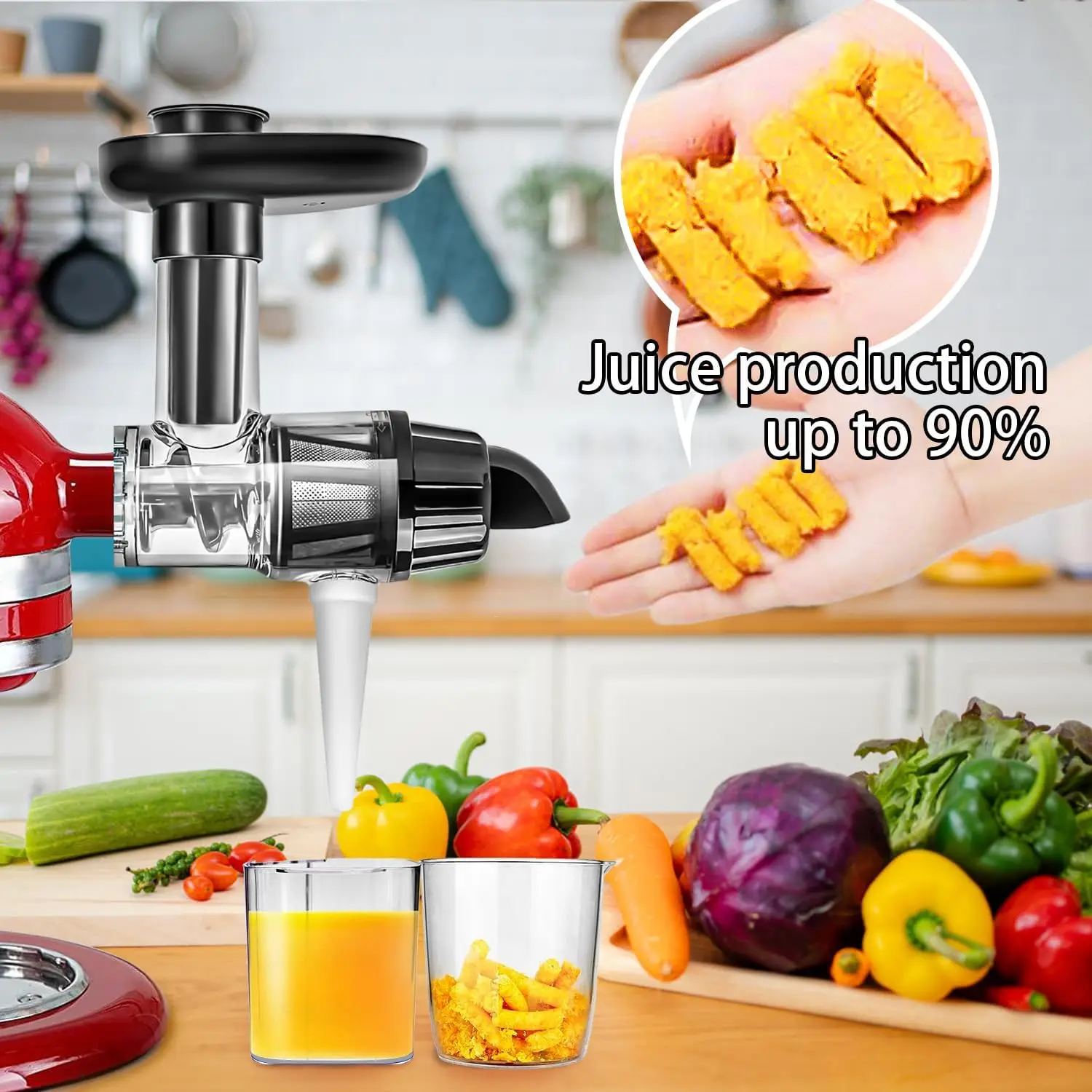 Accessoire de presse-agrumes à mastication pour mélangeurs sur socle KitchenAid tous les modèles