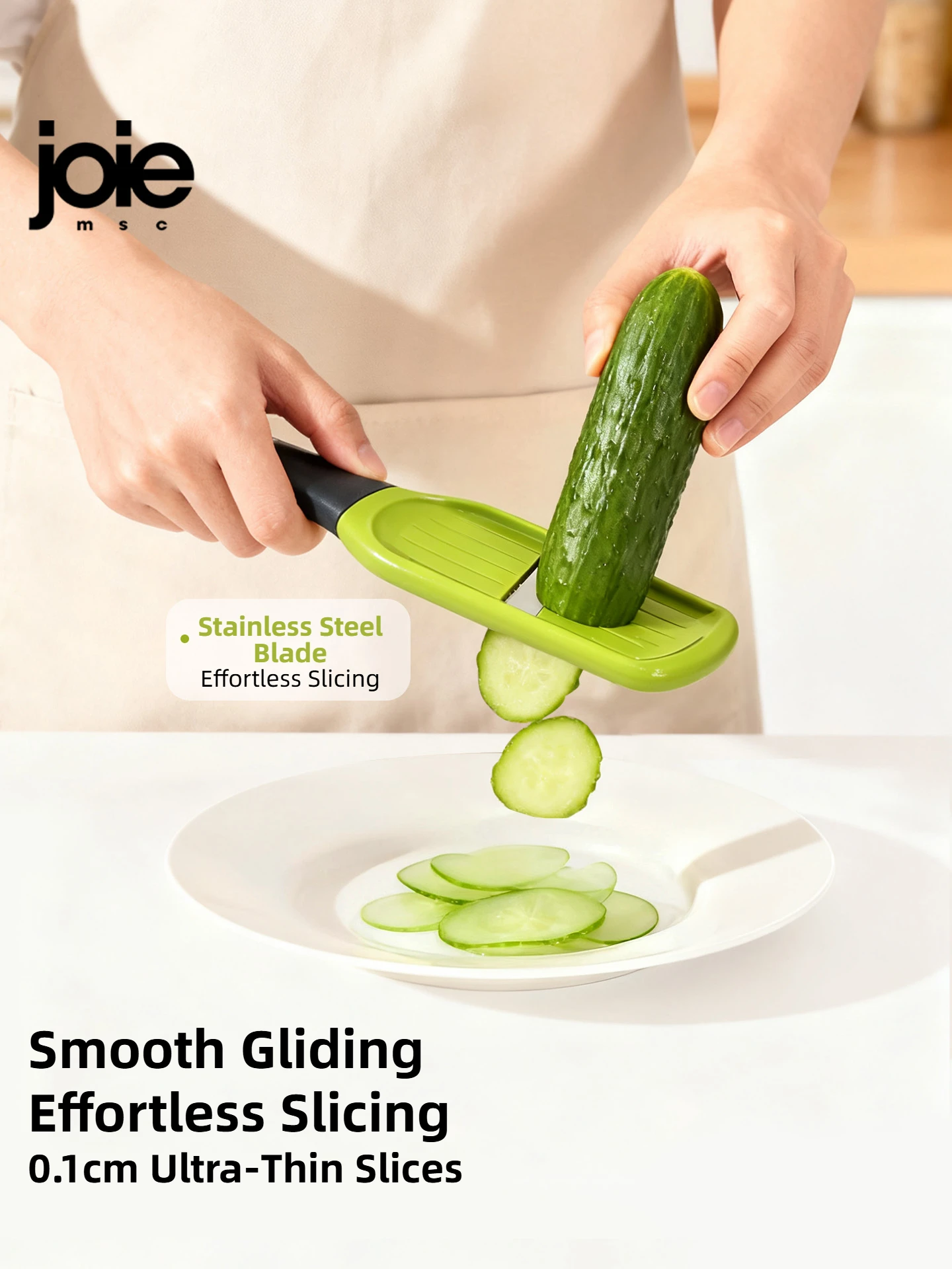 Joie Mini Mandoline trancheuse acier inoxydable coupe-légumes pour pomme de terre carotte concombre fromage accessoires de cuisine outils