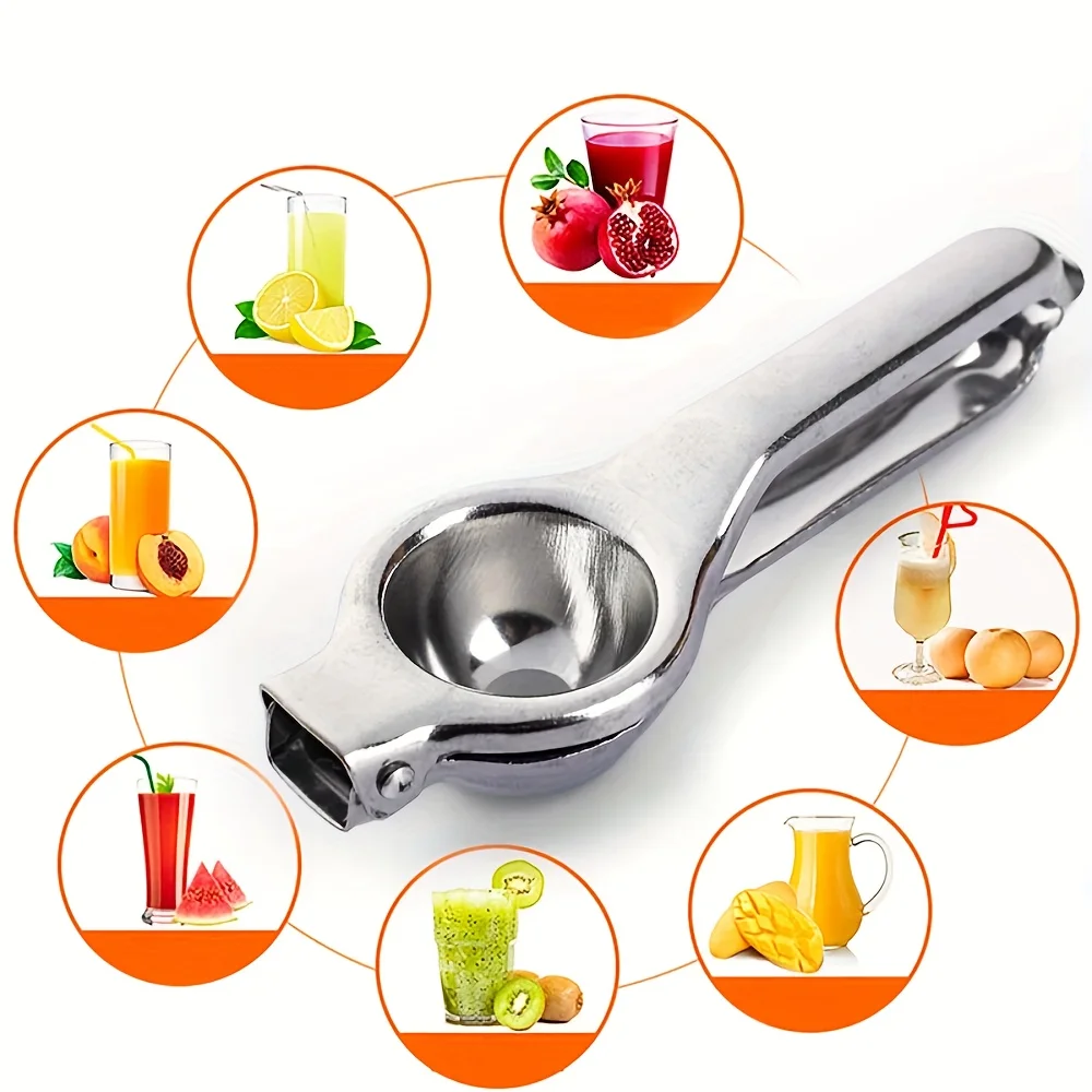 Presse-citron en acier inoxydable