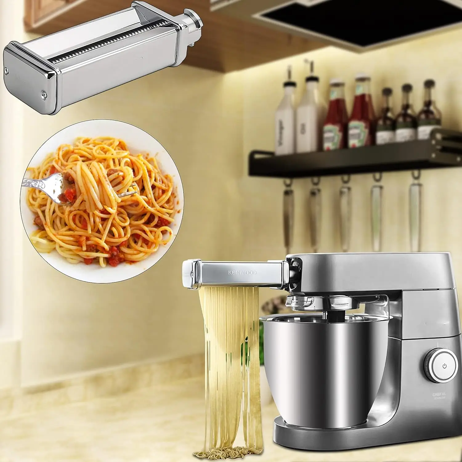 Accessoires de chef en bois pour KENWOOD planétaire