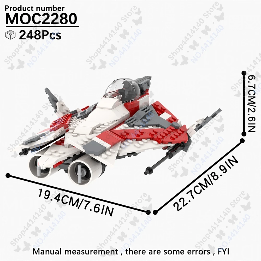 MOOXI film interstellaire guerres spatial Robot avion pendentif AAT réservoir Transport modèle bloc de construction MOC brique bricolage jouets enfants cadeau