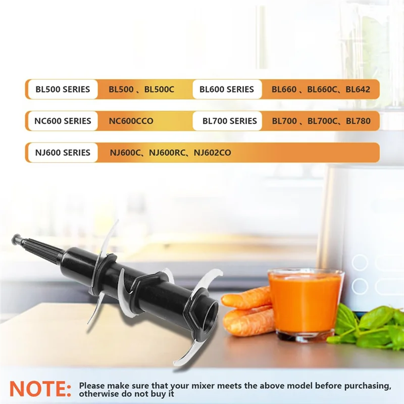 B64B-pièces de rechange pour lame de mélangeur Ninja 72 OZ pour Nutri 1100W 1200W 1500W BL610 couvercle de verrouillage de pichet