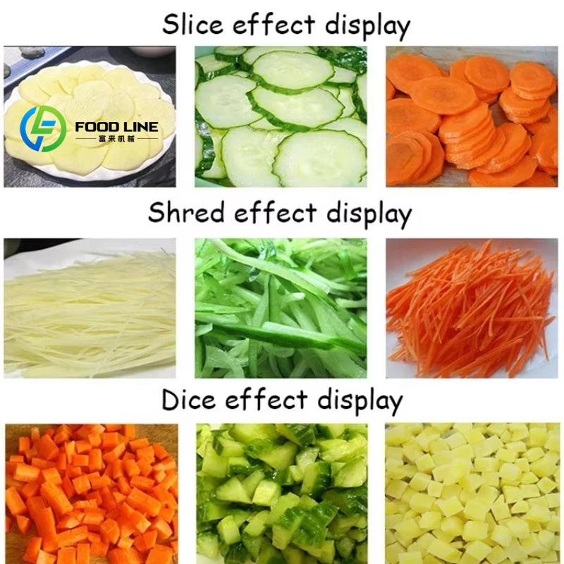 Machine de découpe de légumes