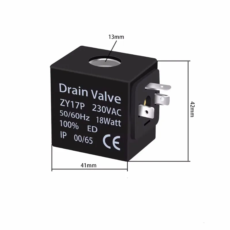 Vanne de vidange électronique pour compresseur d'air, contrôleur de minuterie automatique pour réservoir de stockage d'air, électrovanne G1/2, décharge de pompe à air OPT